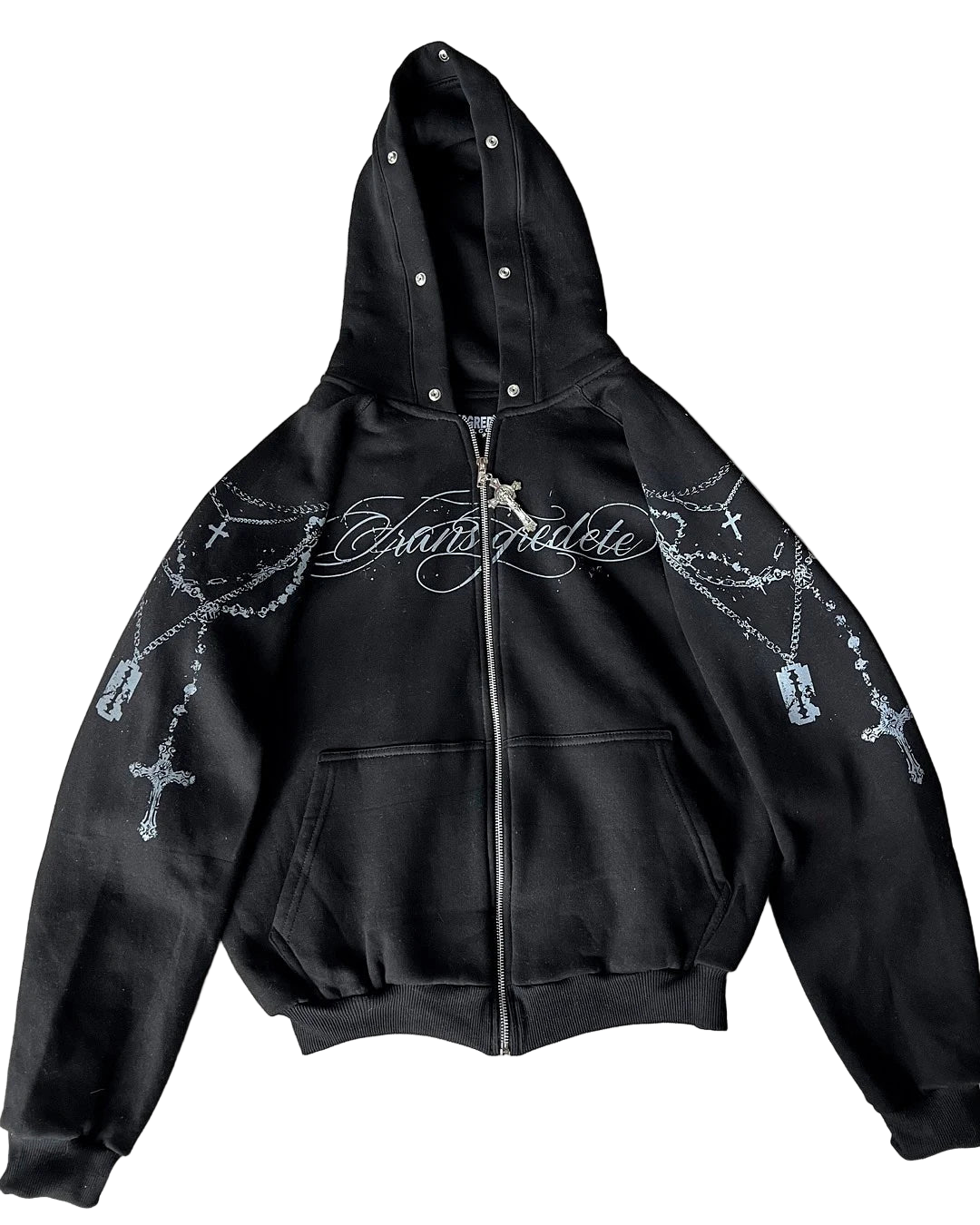 Felpa TransGredete - Cappuccio Peloso