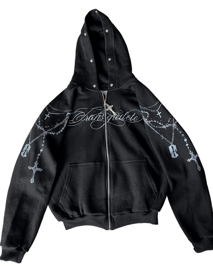 Felpa TransGredete - Cappuccio Peloso