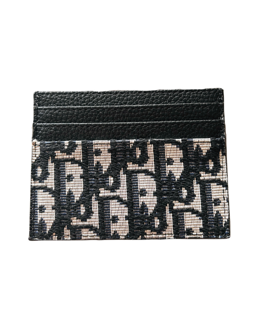 Porta Carte Dior - Black